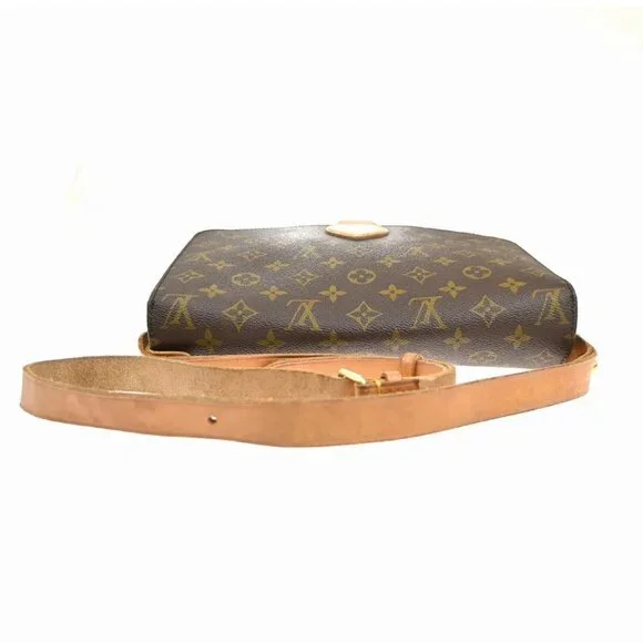 LOUIS VUITTON Cartouchiere GM Shoulder Bag Monogram Leather Brown M51252 39KC446 - Picture 5 of 16